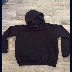 Nasty Gal Womans Black  Hoodie Sweater